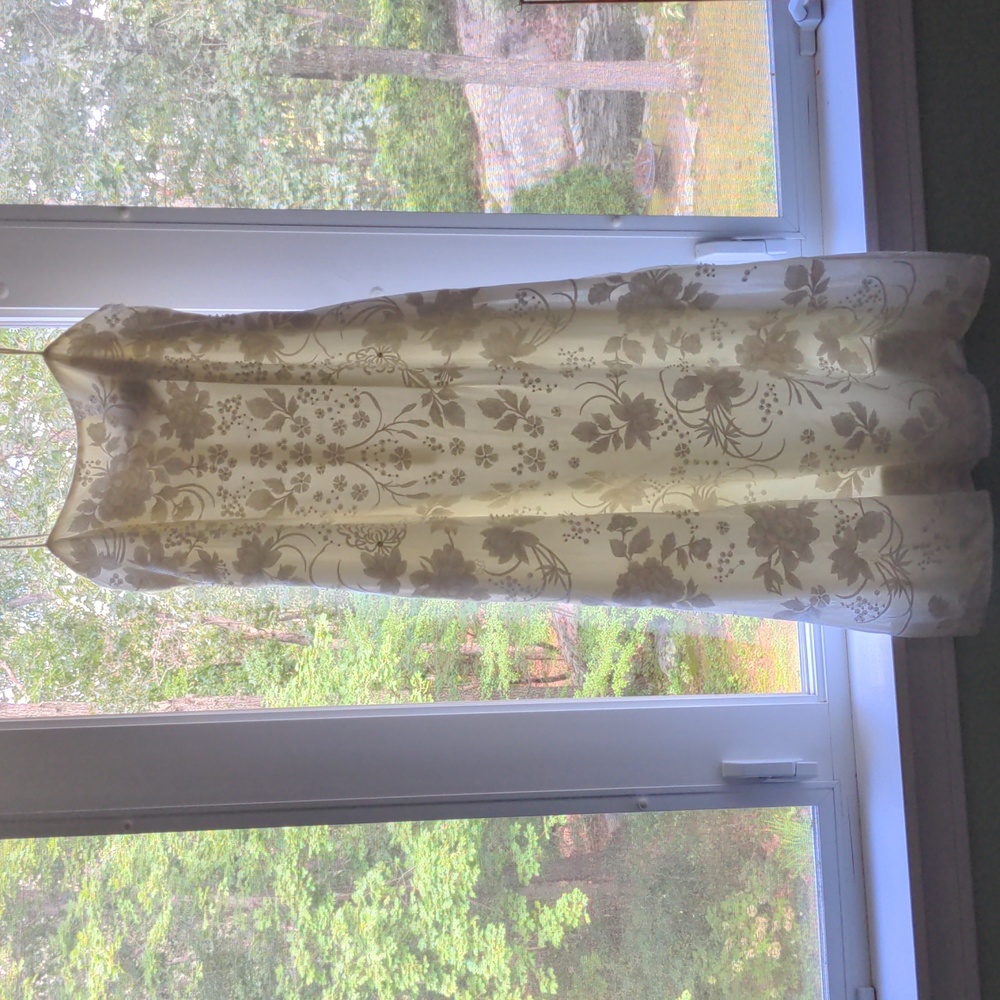 NWOT BHLDN Anthropologie embellished beaded embroidered lined tea length dress